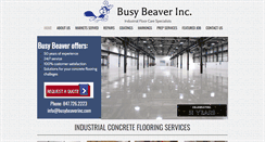 Desktop Screenshot of busybeaverinc.com